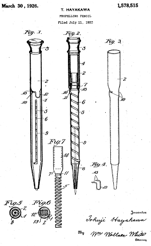 A Tale of Two Pencils: Charles R. Keeran's Eversharp and Hayakawa ...