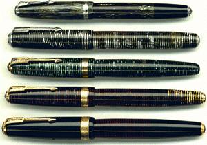 Parker Vacumatic FP Section Correct for a Std Size Chevron Band 1940s Model 